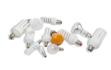 Various electric lamps