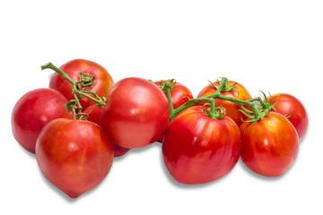 Bunches of tomatoes