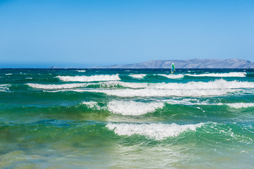 Beautiful coast on Crete island, Greece