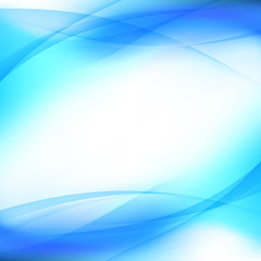 Halftone transparent blue swoosh line template