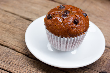 Chocolate chip muffin.