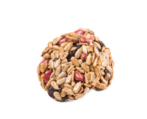 Two candied peanuts sunflower seeds.