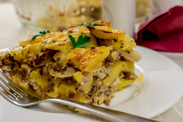 Baked potatoes