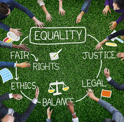 Equality Rights Balance Fair Justice Ethics Concept