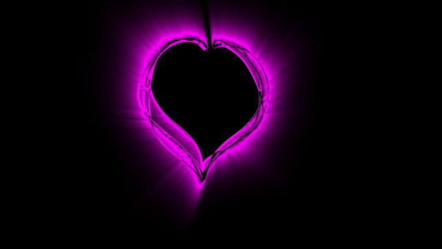 heart light 2L pink