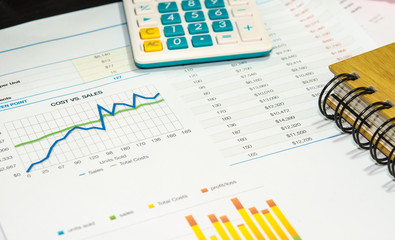 Pen and report paper