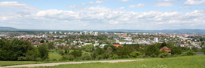 Fototapeta premium Panorama Freiburg Schönberg
