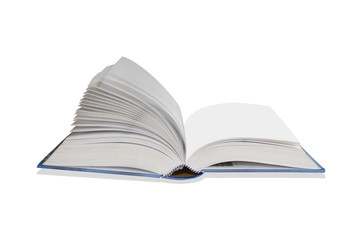 open book isolated