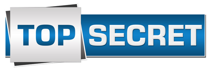 Top Secret Blue Grey Horizontal 