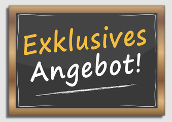 Obraz premium Schreibtafel Exklusives Angebot!