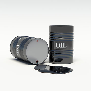 Oil Barrels Of Oil Spills