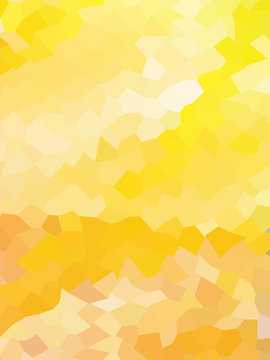Abstract Shiny Yellow Geometric Pattern