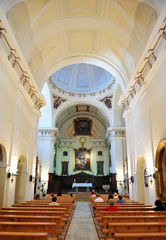 Merced church, inside, Ciudad Real, Castilla la Mancha, Spain