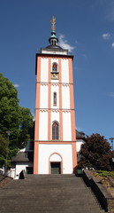 Nikolai Church from the 13th century in the city of Siegen