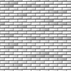 Seamless realistic brick wall