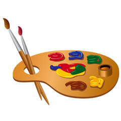 paint palette