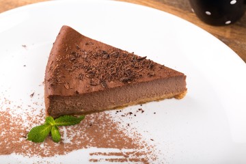 Cake, dessert, slice.