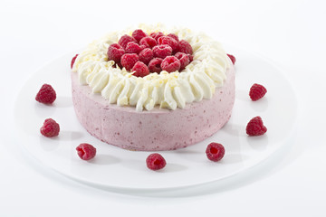 Himbeer-Sahnetorte