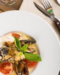 Fish Stew, Seafood, Soup.