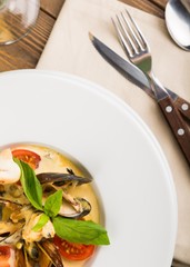 Fish Stew, Seafood, Soup.