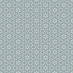 Geometric seamless repetitive particle stars pattern texture background