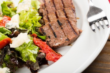Grill, grilled, meat.