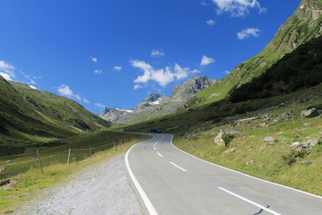 Fototapeta premium Alpenstrasse