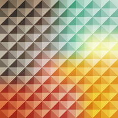 Obraz premium Abstract geometric background. Mosaic. Vector illustration.