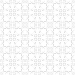 Floral seamless wallpapers in the style of Baroque . Can be used