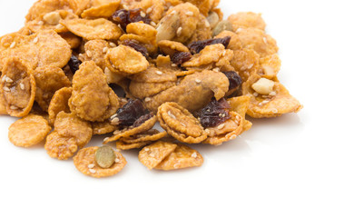 cornflakes and caramel