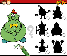 education shadows game cartoon