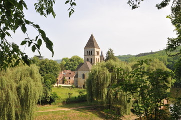 Obraz premium Dordogne et Lot, de Montignac à Collonges la Rouge