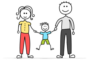 Familie StrichmГ¤nnchen Familie StrichmГ¤nnchen