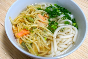 かき揚げうどん