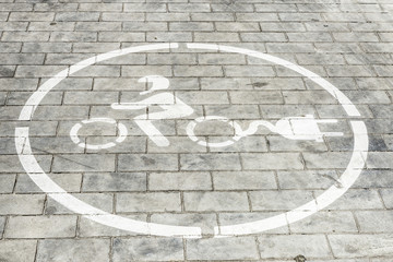 Filling station for electric motorbikes © jordi2r