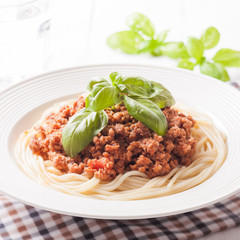 Spaghetti bolognese