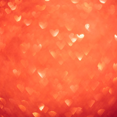 Hearts bokeh