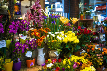 Fototapeta premium flower market