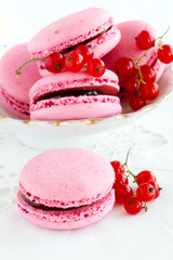 berry macaroon