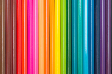 Obraz premium colorful of crayon wood