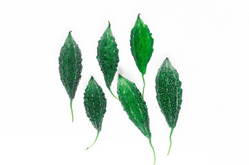 wild bitter gourd, Balsam apple, Balsam pear, Bitter cucumber or