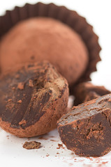 chocolate truffles