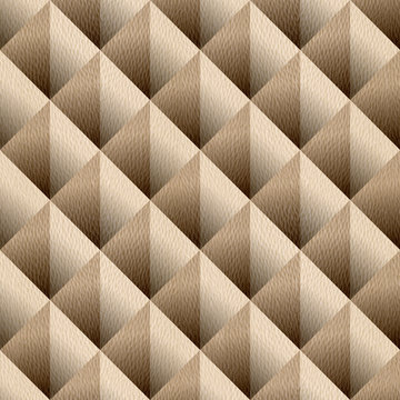 Abstract paneling pattern - seamless background - White Oak wood © trompinex