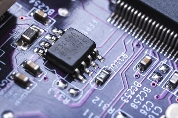 Chip, circuit, board.