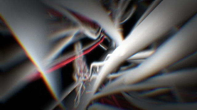 Abstract lines moving, seamless loop
