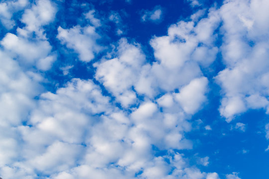 Cloudy Blue Sky Skyscape