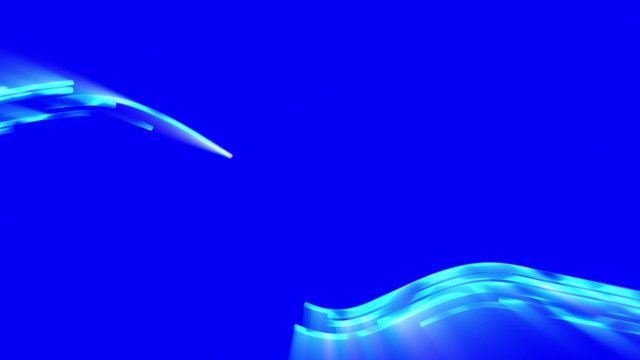 Abstract lines moving, seamless loop
