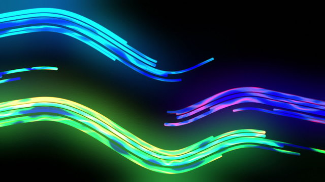 Abstract lines moving, seamless loop
