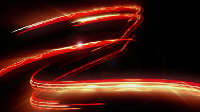 Abstract lines moving, seamless loop
