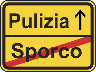 Pulizia contro Sporco